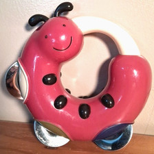 Battat Just B You Baby Musical Instrument Toy Catterpillar Tambourine