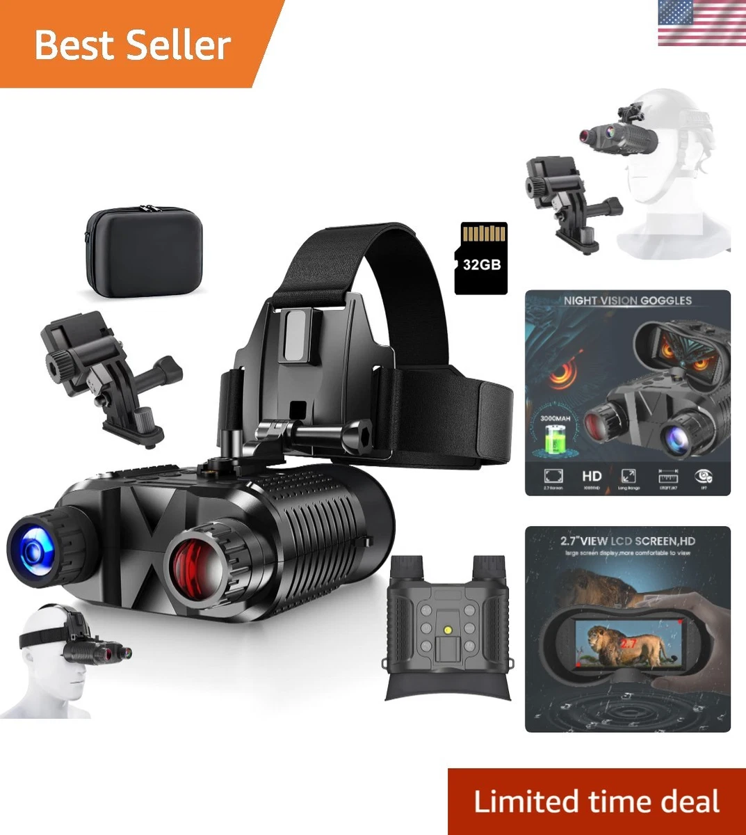 Generation 2 Night Vision Binoculars Night Vision Optics for sale
