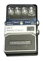 DigiTech HardWire CR-7 Stereo Chorus Guitar Effect Pedal for sale 