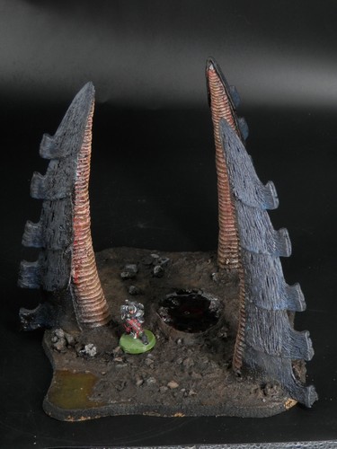 Warhammer 40k Aliens Tyranids Tentacles Capillary towers x 1 Terrain Scenery GW - Picture 5 of 8