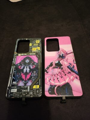 gothic cyberpunk led iphone case