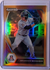 2021 PRIZM DRAFT PICKS NEON ORANGE PRIZM BRANDEN BOISSIERE 40/50