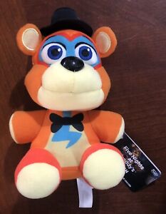 Five Nights At Freddyâs Security Breach Plush GLAMROCK FREDDY Authentic New | eBay