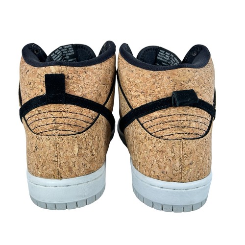 Nike Dunk High Premium SB Cork + Hat 2015 - Size 7.5 - 313171 026 - Picture 4 of 10
