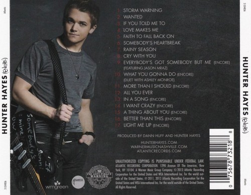 Hunter Hayes (Encore) CD 2013 Atlantic records Used/Like New - Picture 2 of 3