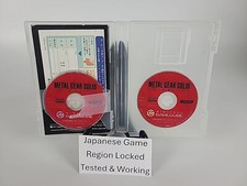 METAL GEAR SOLID THE TWIN SNAKES GC Konami Nintendo Gamecube Japan Tested