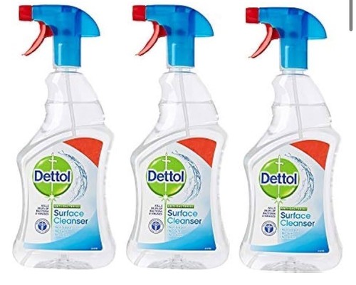 Dettol Multi Purpose Anti Bacterial Spray 499.8ml x3
