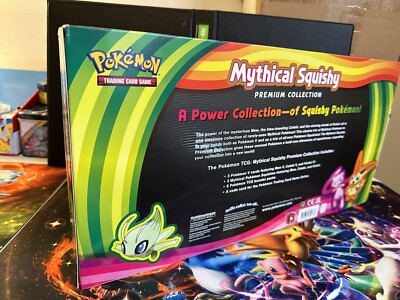Pokémon TCG Mythical Squishy Premium Collection New | ERROR BOX