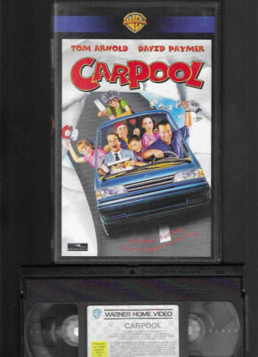 Warner Home Video  Tom Arnold  David Paymer   CARPOOL    VHS Rarität
