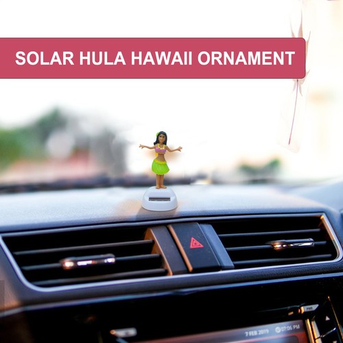 Solar Dashboard Hawaii Girl Dancing Toy Solar Dancing Figure Toy Car Dashboard - Picture 6 of 12