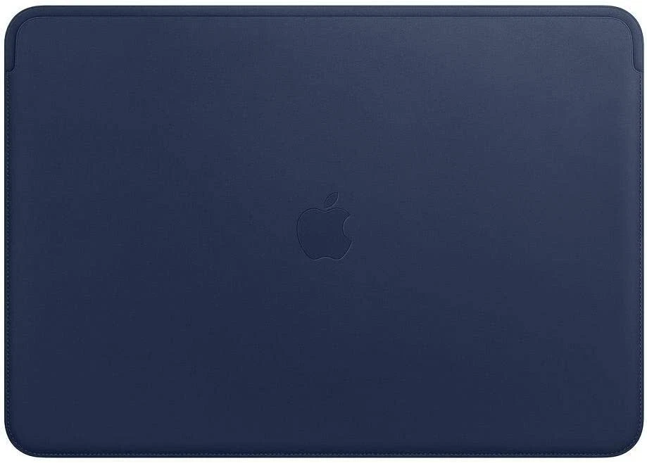 Original Apple Leather Sleeve for 15 Inch MacBook Pro Midnight Blue (MRQU2ZM/A) - Image 4 of 4