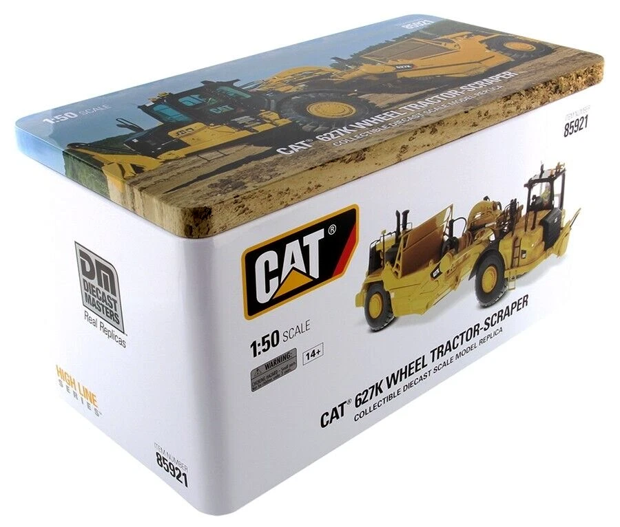 Schürfzug CAT 627 スクレーパー ミニカー Caterpillar 627 Scraper - o/c b/s - Non P/P - 1/50 - NZG