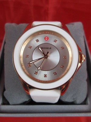 michele women's cape topaz sport watch 40mm