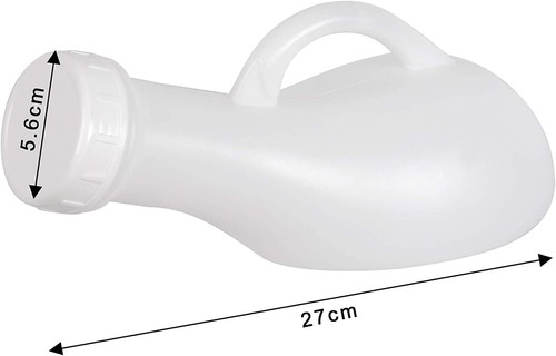 Portable Urinal Kids Unisex Womens Ladies Bottle Female Mens Boys Camping Travel - Picture 4 of 8