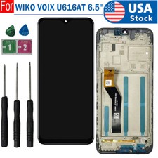 New LCD Display Touch Screen Glass Digitizer Assembly Frame For Wiko Voix U616AT