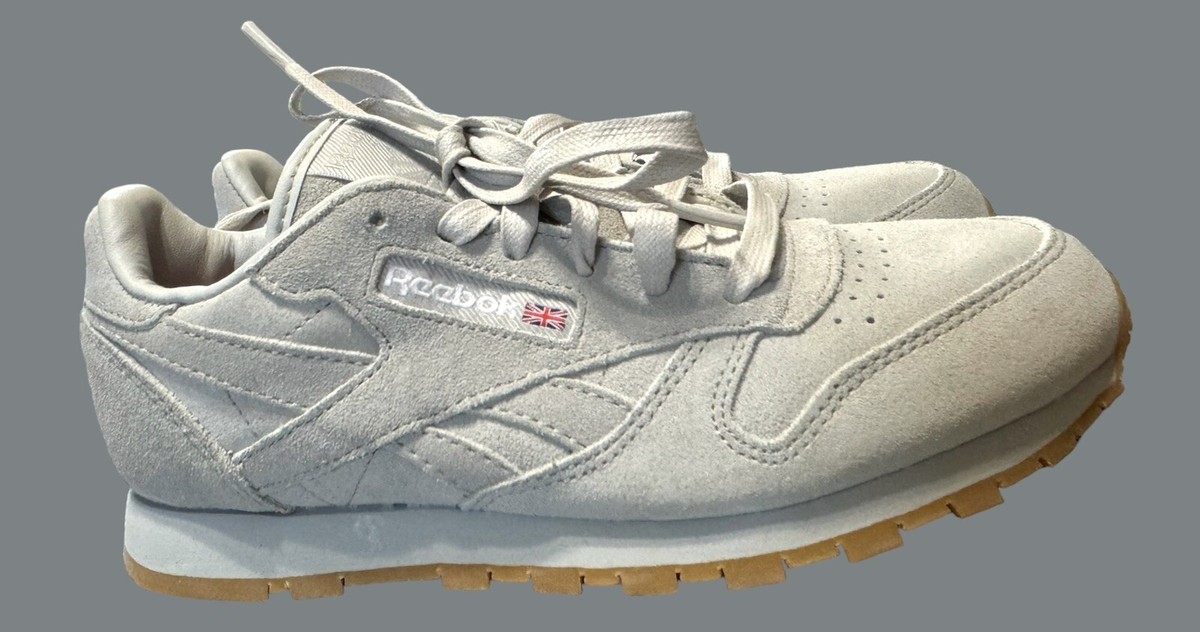 Reebok X Kendrick Lamar Classic Leather Sz 3.5 New Red Blue Reebok X Kendrick Lamar Classic Leather Sz 3.5 New Red Blue