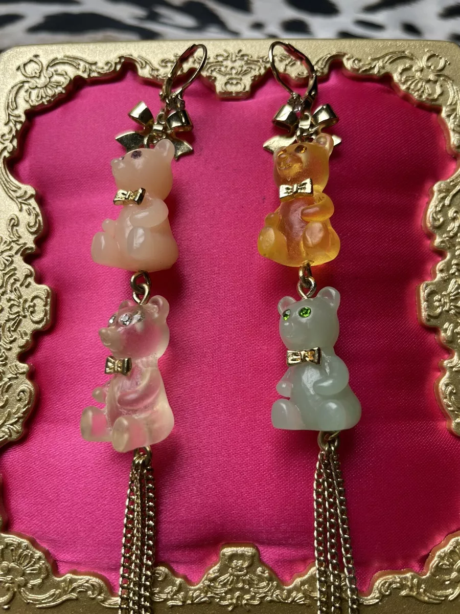 Betsey johnson gummy bear earrings deals