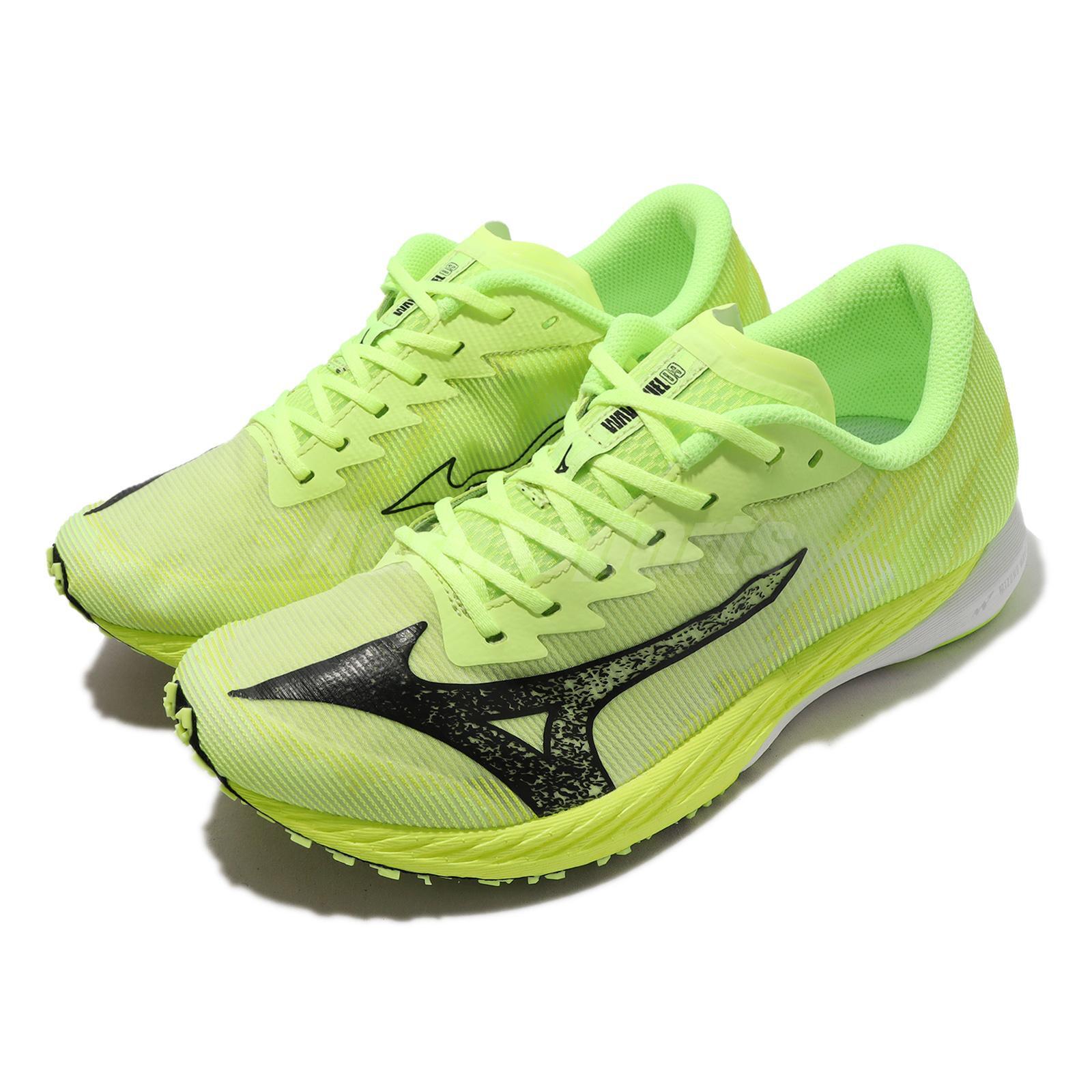 Mizuno Wave Duel 3 Lime Green Black Men Running Shoes Sneakers U1GD2160-81  | eBay