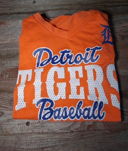 Genuine Merchandise by Campus Lifestyle Size M Detroit Tigers Tshirt - Orange