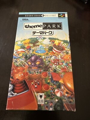 Theme Park Nintendo SNES Japan Version