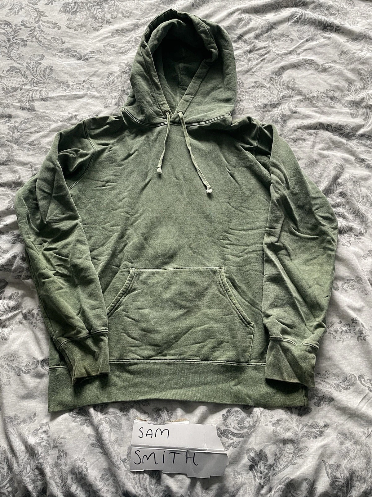 Sweat à capuche Supreme overdyed vert taille S vintage streetwear box logo palace 