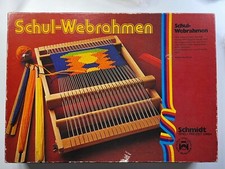 Webrahmen Schulwebrahmen mit Schiffchen Schmidt Spiele Spielzeug aus München