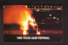 Texas A&M Aggies--1993 Football Pocket Schedule--Domino's Pizza
