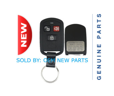 NEW OEM 2004 2005 2006 HYUNDAI SANTA FE REMOTE KEY FOB KEY LESS 95411-26203 