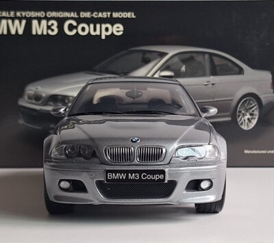 WOW BMW 3-Series M3 Coupe E46 2003 Silver 1:18 Kyosho 08503S