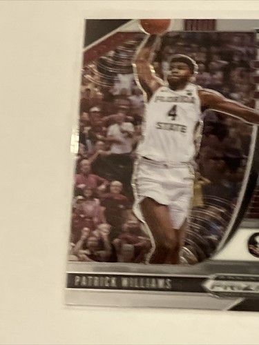 2020-21 PRIZM DRAFT PICKS PATRICK WILLIAMS PINK ICE Rookie # 60 and Base - Picture 4 of 5