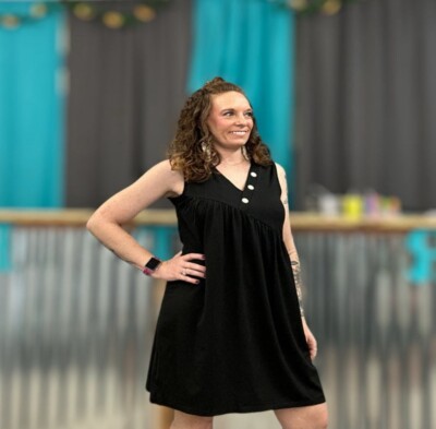 Expertly Crafted With A Flattering V- Neck!
