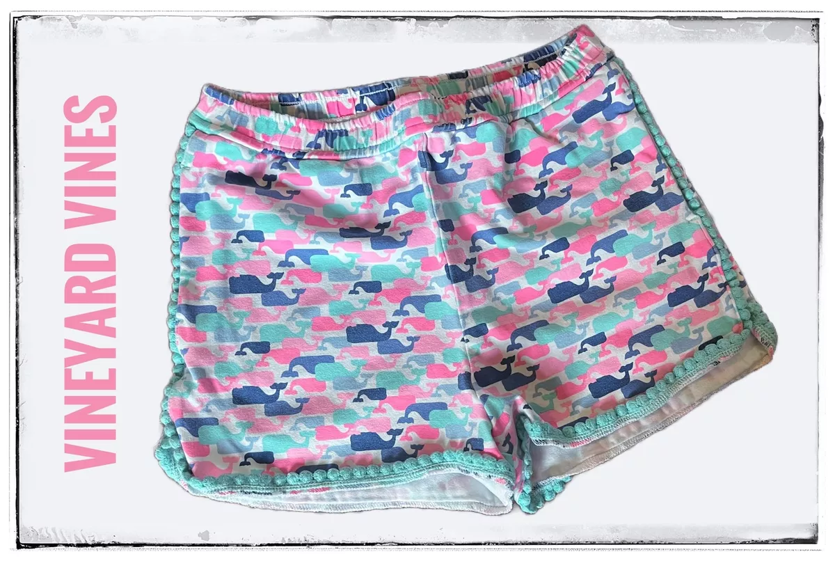 VINEYARD VINES Multi Color Whale Print Shorts eBay
