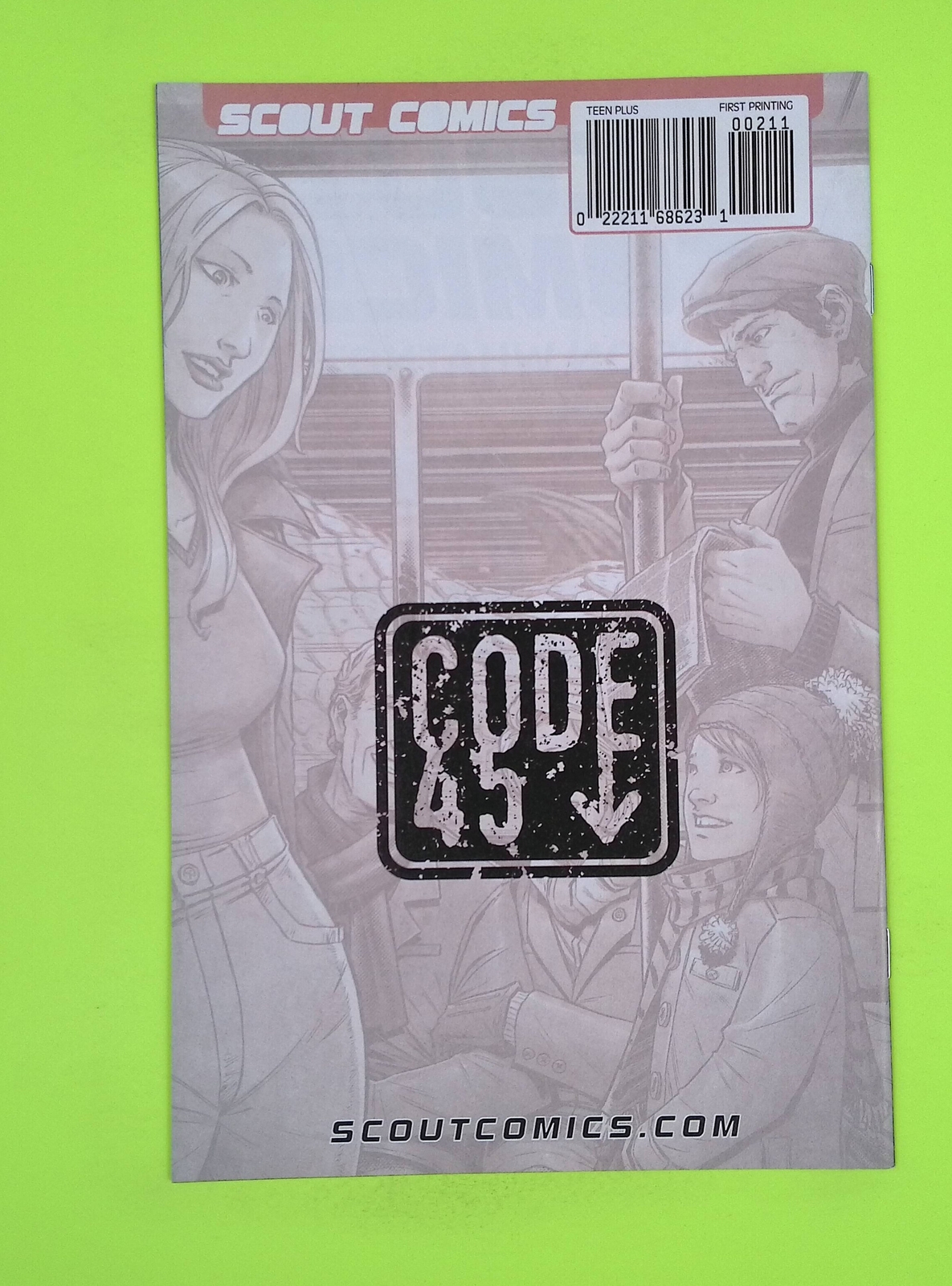 Code 45 #2 2022 Scout Comics High Grade Comic Book M45-18