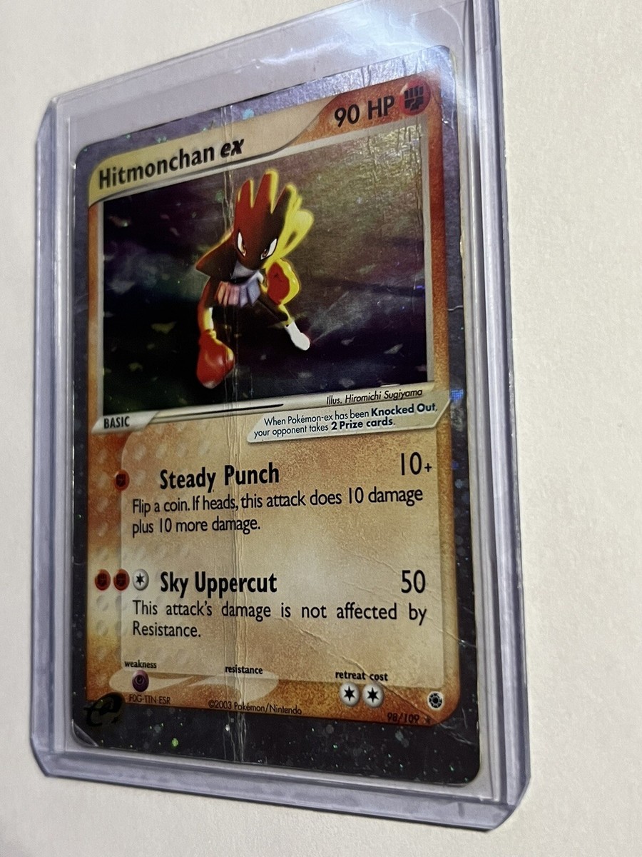 1996年 エビワラー ホロ PSA 10 旧裏　Hitmonchan Auction Prices Realized Tcg Cards 1996 POKEMON JAPANESE