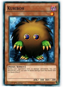 Kuriboh - YGLD-ENA22 - Common - 1st Edition x3 - Near Mint