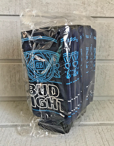 4 Bud Light 25oz Dose Koozie Koozy Coozie Coozy Coolie Kühler Großer