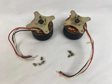 2 x TEAC EM1641 Take Up Rewind Motors X-3 X-3R X-300 X-300R TASCAM 22-2 , 22-4