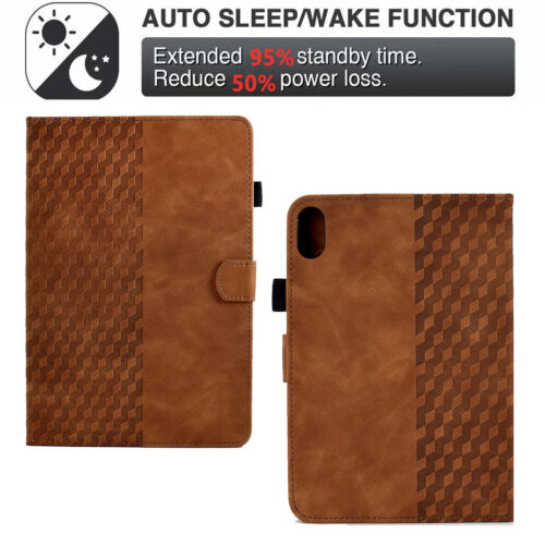 Grid Leather Flip Stand Cards Slot Case Cover For Apple iPad 10th Gen 10.9" 2022 - Picture 6 of 61