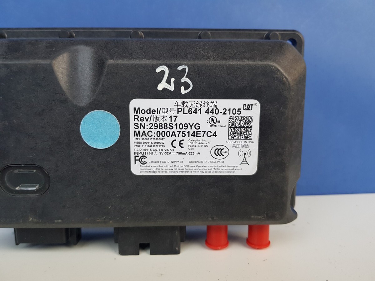 Cat Pl6414402105 4402105 Pl641 440-2105 Electric Control