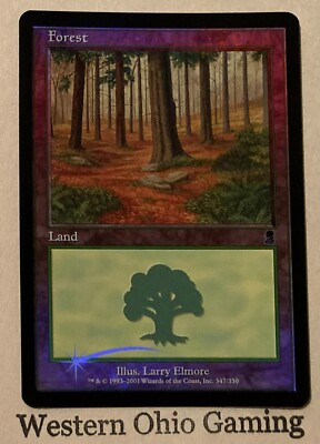 【ご確認用】オデッセイ 【公式通販】 MTG MP寄り 1枚 日本語 森(347) foil ご確認用】オデッセイ 1枚　MP寄り　MTG 日本語 森(347) foil マジック：ザ・ギャザリング