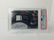 2021 Panini Select Jake Cronenworth RC Rookie Jersey Auto #RJA-CR /299 PSA 8