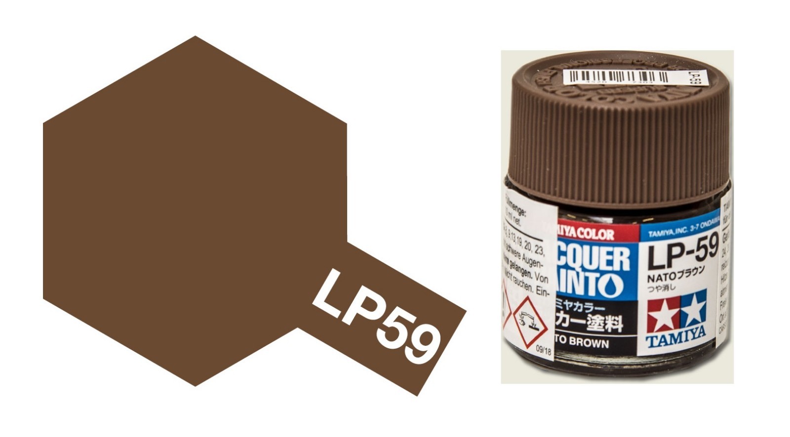 002 Gunze Colore Acrilico Nero Lucido 10ml per modellismo