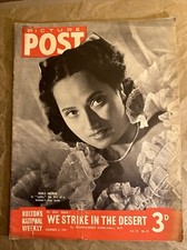 Picture Post Magazine December 6, 1941 Merle Oberon We Strike In The Desert