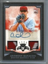 Anthony Ranaudo 2015 Panini Diamond Kings Autograph Game Used Jersey Patch #1/1