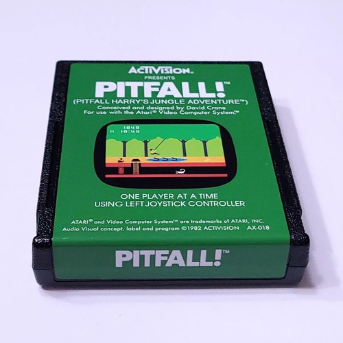 PITFALL Atari 2600 Game with nice custom replacement label works 2600+ - Picture 3 of 3