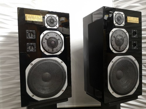 Altavoces YAMAHA NS-1000 MONITOR/NS1000M Espejo Acabado Piano * Casi Sin Usar - Imagen 3 de 9
