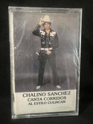 Chalino Sanchez Canta Corridos Al Estilo Culiacán Cassete Extremadamente RARO