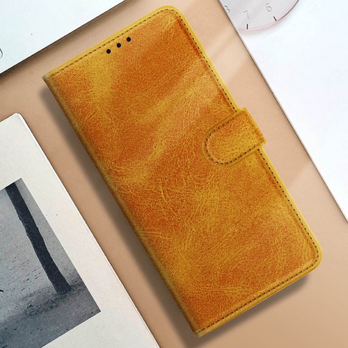 Wallet Stand Case for HTC U23 Pro Sleek Cover Camel - Picture 5 of 6