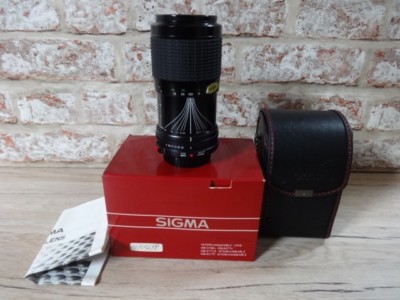 Sigma Wechselobjektiv für Canon f=60~200mm 1:4~5.6 multi coated case boxed