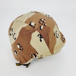 USGI 6-Color Desert Camouflage PASGT Helmet Cover Medium/Large DLA 1990s DCU NSN